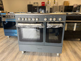 KENWOOD CK407GSL 90 cm Gas Range Cooker - Slate Grey &amp; Chrome