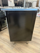 KENWOOD CK306 90 cm Dual Fuel Range Cooker - Black &amp; Chrome